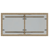 Thumbnail for 3-tlg. Bistro-Set mit Kissen Beige Poly Rattan