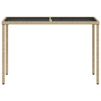 Thumbnail for 5-tlg. Garten-Essgruppe mit Kissen Beige Poly Rattan