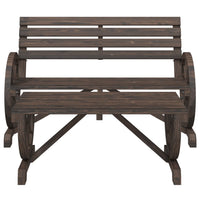 Thumbnail for 2-tlg. Garten-Lounge-Set Massivholz Tanne