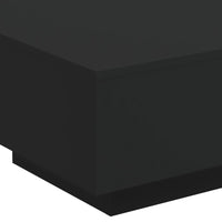 Thumbnail for Couchtisch Schwarz 55x55x31 cm Holzwerkstoff