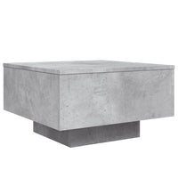 Thumbnail for Couchtisch Betongrau 55x55x31 cm Holzwerkstoff