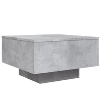 Thumbnail for Couchtisch Betongrau 55x55x31 cm Holzwerkstoff