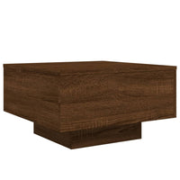 Thumbnail for Couchtisch Braun Eichen-Optik 55x55x31 cm Holzwerkstoff