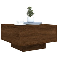 Thumbnail for Couchtisch Braun Eichen-Optik 55x55x31 cm Holzwerkstoff