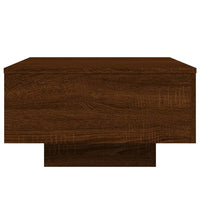 Thumbnail for Couchtisch Braun Eichen-Optik 55x55x31 cm Holzwerkstoff