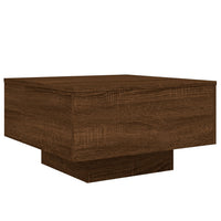 Thumbnail for Couchtisch Braun Eichen-Optik 55x55x31 cm Holzwerkstoff