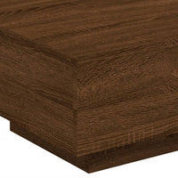 Thumbnail for Couchtisch Braun Eichen-Optik 55x55x31 cm Holzwerkstoff