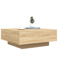 Thumbnail for Couchtisch Sonoma-Eiche 80x80x31 cm Holzwerkstoff