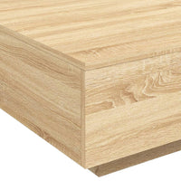 Thumbnail for Couchtisch Sonoma-Eiche 80x80x31 cm Holzwerkstoff