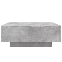 Thumbnail for Couchtisch Betongrau 80x80x31 cm Holzwerkstoff