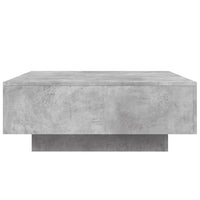 Thumbnail for Couchtisch Betongrau 80x80x31 cm Holzwerkstoff