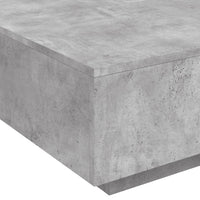 Thumbnail for Couchtisch Betongrau 80x80x31 cm Holzwerkstoff