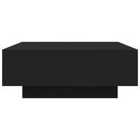 Thumbnail for Couchtisch mit LED-Leuchten Schwarz 80x80x31 cm
