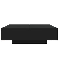 Thumbnail for Couchtisch Schwarz 100x100x31 cm Holzwerkstoff