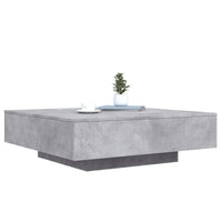 Thumbnail for Couchtisch Betongrau 100x100x31 cm Holzwerkstoff