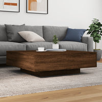 Thumbnail for Couchtisch Braun Eichen-Optik 100x100x31 cm Holzwerkstoff