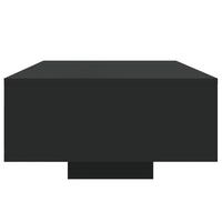 Thumbnail for Couchtisch mit LED-Leuchten Schwarz 85x55x31 cm