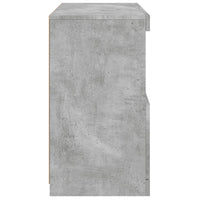 Thumbnail for Sideboard mit LED-Leuchten Betongrau 60x37x67 cm