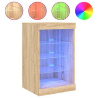 Thumbnail for Sideboard mit LED-Leuchten Sonoma-Eiche 41x37x67 cm