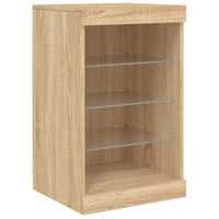 Thumbnail for Sideboard mit LED-Leuchten Sonoma-Eiche 41x37x67 cm