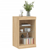 Thumbnail for Sideboard mit LED-Leuchten Sonoma-Eiche 41x37x67 cm