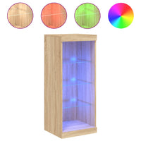 Thumbnail for Sideboard mit LED-Leuchten Sonoma-Eiche 41x37x100 cm