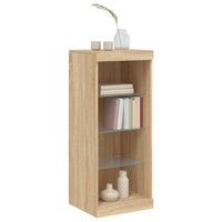 Thumbnail for Sideboard mit LED-Leuchten Sonoma-Eiche 41x37x100 cm