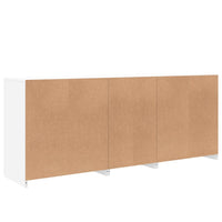 Thumbnail for Sideboard mit LED-Leuchten Weiß 162x37x67 cm