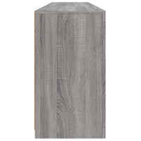 Thumbnail for Sideboard mit LED-Leuchten Grau Sonoma 162x37x67 cm