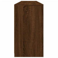 Thumbnail for Sideboard mit LED-Leuchten Braun Eichen-Optik 162x37x67 cm
