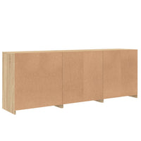 Thumbnail for Sideboard mit LED-Leuchten Sonoma-Eiche 181,5x37x67 cm