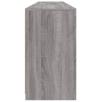 Thumbnail for Sideboard mit LED-Leuchten Grau Sonoma 181,5x37x67 cm