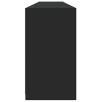 Thumbnail for Sideboard mit LED-Leuchten Schwarz 202x37x67 cm