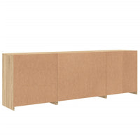 Thumbnail for Sideboard mit LED-Leuchten Sonoma-Eiche 202x37x67 cm