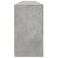 Thumbnail for Sideboard mit LED-Leuchten Betongrau 202x37x67 cm