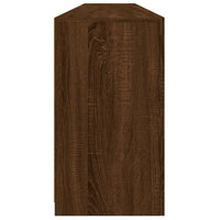 Thumbnail for Sideboard mit LED-Leuchten Braun Eichen-Optik 202x37x67 cm