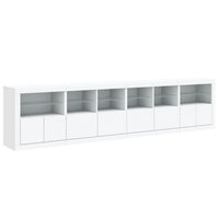 Thumbnail for Sideboard mit LED-Leuchten Weiß 283x37x67 cm