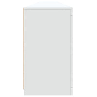 Thumbnail for Sideboard mit LED-Leuchten Weiß 283x37x67 cm