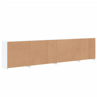 Thumbnail for Sideboard mit LED-Leuchten Weiß 283x37x67 cm