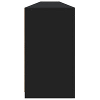 Thumbnail for Sideboard mit LED-Leuchten Schwarz 283x37x67 cm