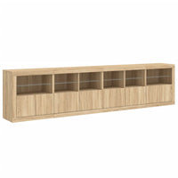 Thumbnail for Sideboard mit LED-Leuchten Sonoma-Eiche 283x37x67 cm