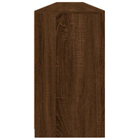 Thumbnail for Sideboard mit LED-Leuchten Braun Eichen-Optik 283x37x67 cm