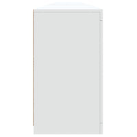 Thumbnail for Sideboard mit LED-Leuchten Weiß 283x37x67 cm