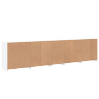 Thumbnail for Sideboard mit LED-Leuchten Weiß 283x37x67 cm