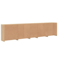 Thumbnail for Sideboard mit LED-Leuchten Sonoma-Eiche 283x37x67 cm