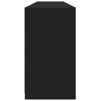 Thumbnail for Sideboard mit LED-Leuchten Schwarz 181,5x37x67 cm