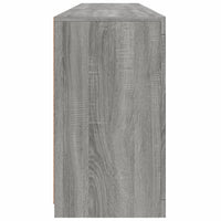 Thumbnail for Sideboard mit LED-Leuchten Grau Sonoma 181,5x37x67 cm