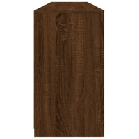 Thumbnail for Sideboard mit LED-Leuchten Braun Eichen-Optik 181,5x37x67 cm