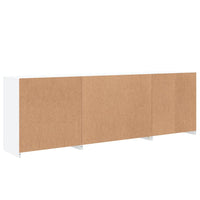 Thumbnail for Sideboard mit LED-Leuchten Weiß 202x37x67 cm