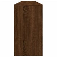 Thumbnail for Sideboard mit LED-Leuchten Braun Eichen-Optik 202x37x67 cm